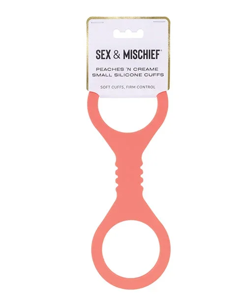 Sex & Mischief Peaches ‘n CreaMe Small Silicone Cuffs