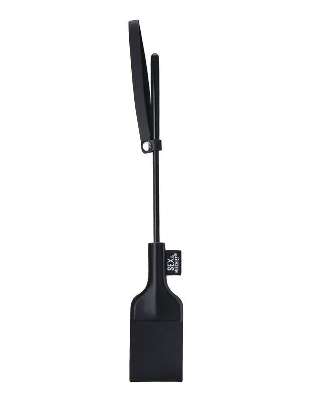 Sex & Mischief Riding Crop – Black