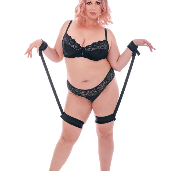 Sex And Mischief Brat Wrist To Thigh Cuffs