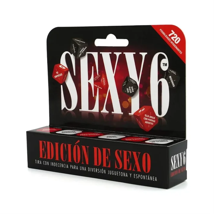 Sexy 6 Dice Game Sex Edition Spanish