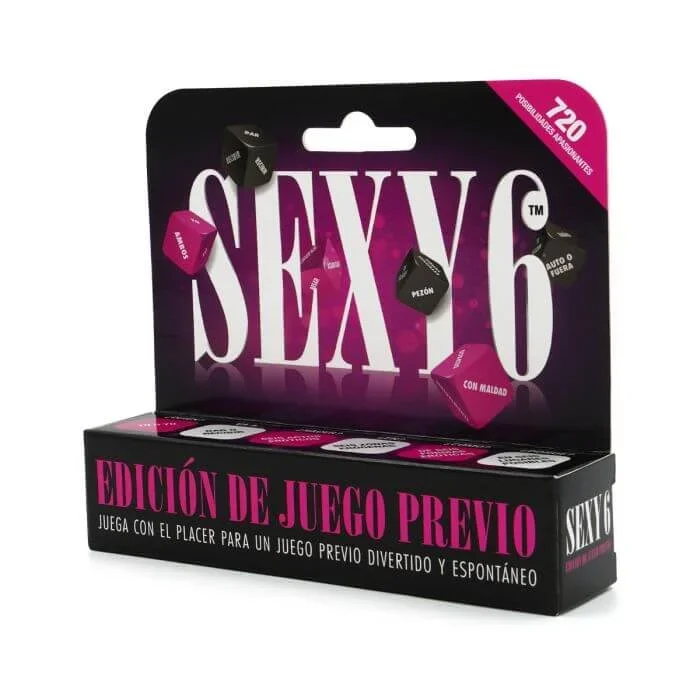 Sexy 6 Foreplay Edition Dice Game (Spanish)