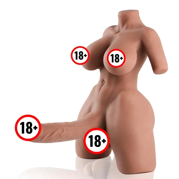Shemale Sex Doll Trans Sex Toy With Flexible Realistic Dildo, Futa Sex Doll Torso Male Masturbator Tight Vaginal Lifelike Big Dildos, Sex Dolls For Women Men Masturbation