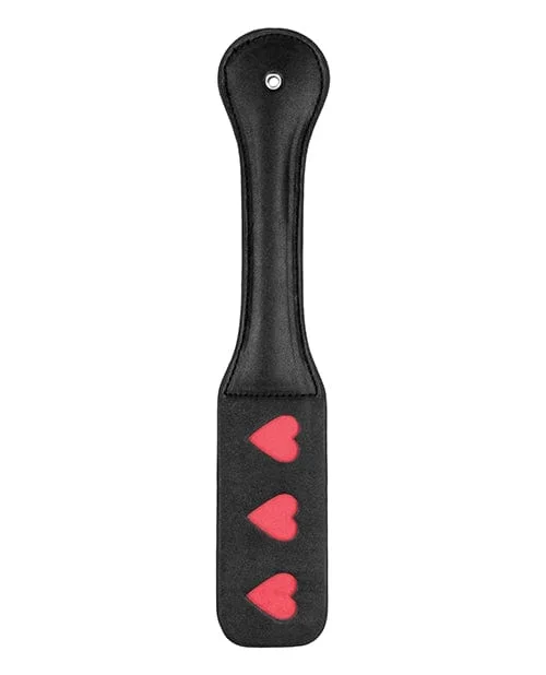 Shots Ouch Hearts Paddle – Black