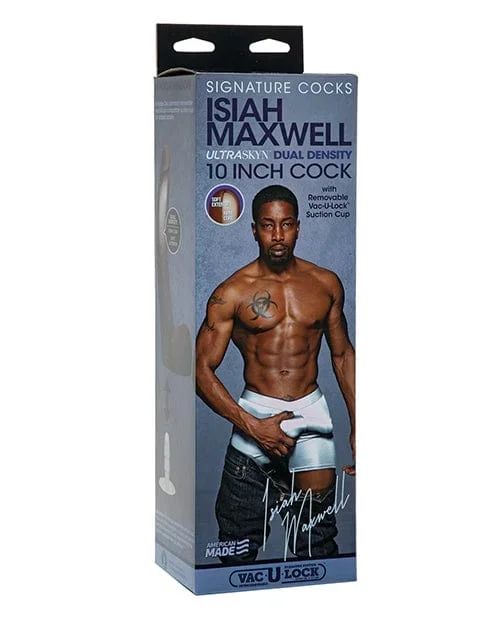 Signature Cocks Ultraskyn 10″ Cock with Removable Vac-U-Lock Suction Cup – Isiah Maxwell