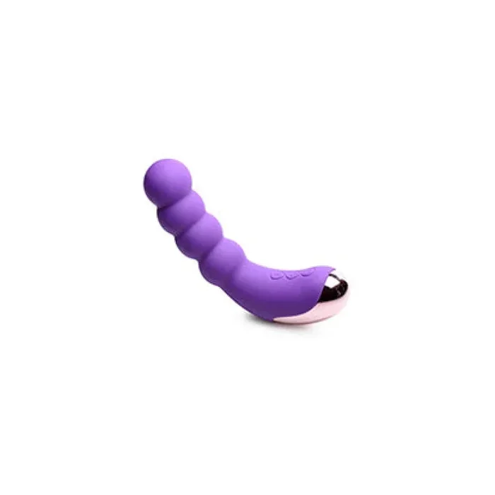 Silicone Beaded Vibrator – Violet Item Number CN-04-0727-40