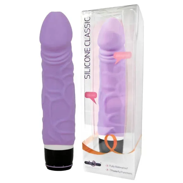 Silicone Classic – Purple 17 cm (6.75”) Vibrator