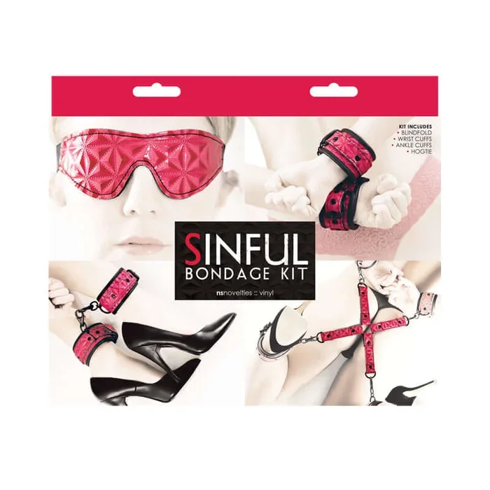 Sinful line Bondage Kit Pink