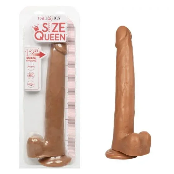 Size Queen 12 Inches Brown Dildo: Unleash Your Desires with Unmatched Size and Pleasure