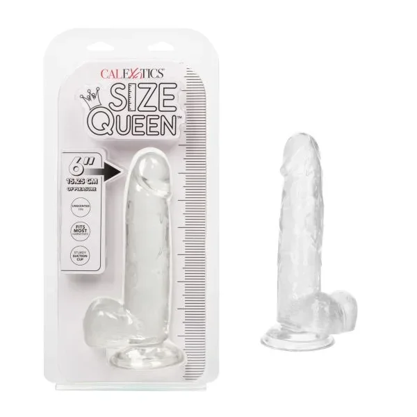 Size Queen 6′ Dildo – Clear