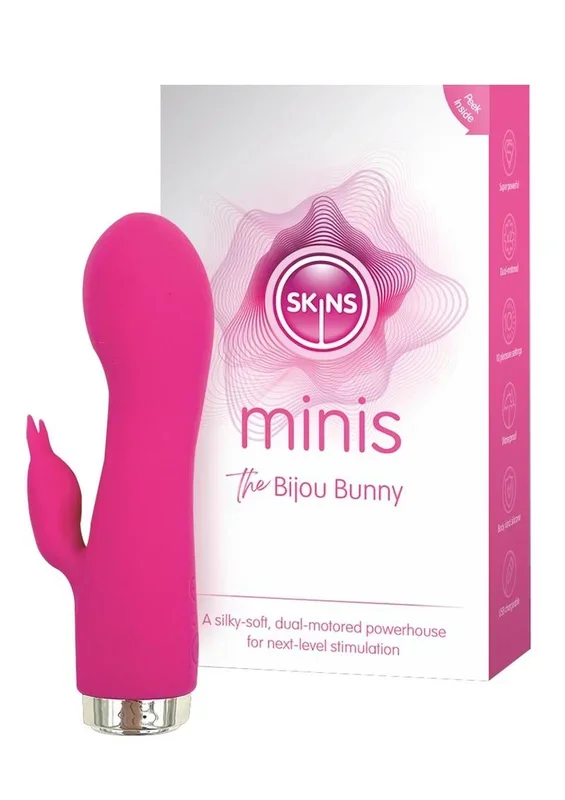 Skins Minis The Bijou Bunny Silicone Vibrator