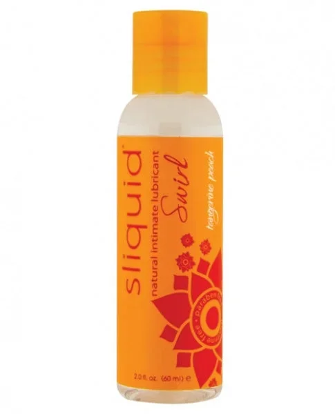 Sliquid Naturals Swirl Lubricant – 2 oz Tangerine Peach
