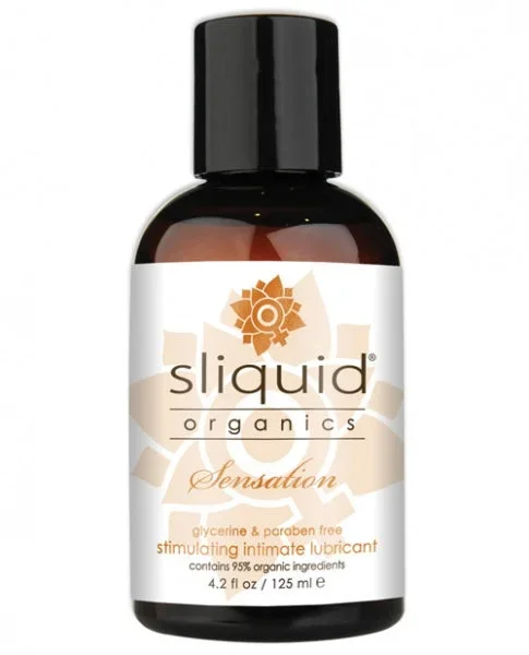 Sliquid Organics Sensation Lubricant – 4.2 oz