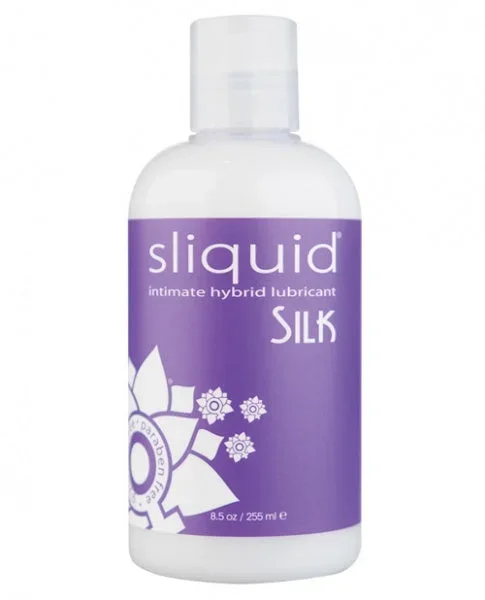 Sliquid Silk Hybrid Lube Glycerine & Paraben Free – 8.5 oz