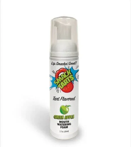 Smack Tarts Mouthwatering Foam Sour Green Apple 2.7 Oz