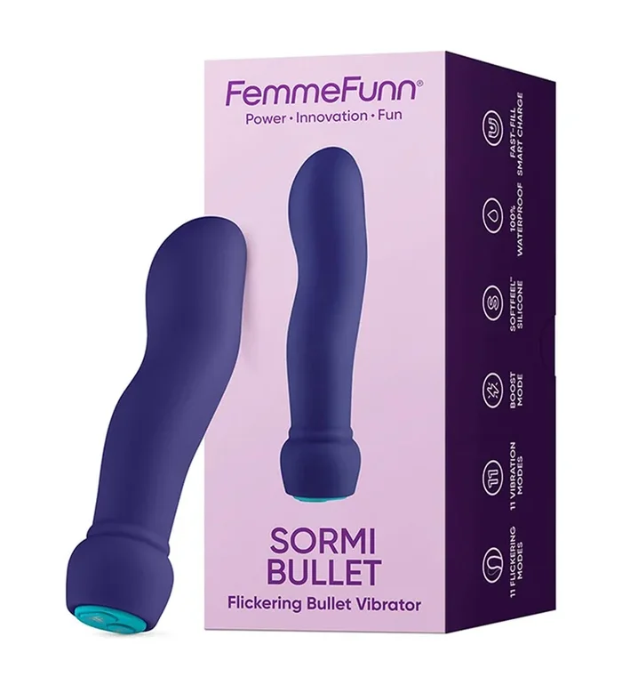 Sormi Bullet Flickering Bullet Vibrator – Purple