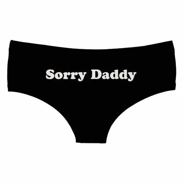 Sorry Daddy Panties Ddlg Clothing Erotic Panties