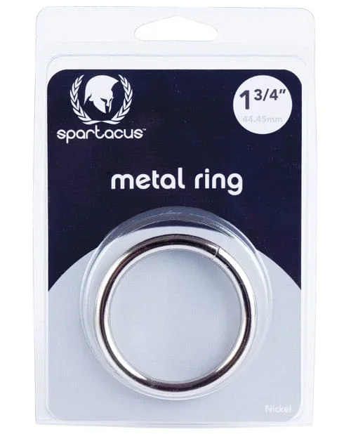 Spartacus 1.75″ Nickel Cock Ring