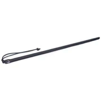 Spartacus 24 inch Leather Wrapped Cane Green