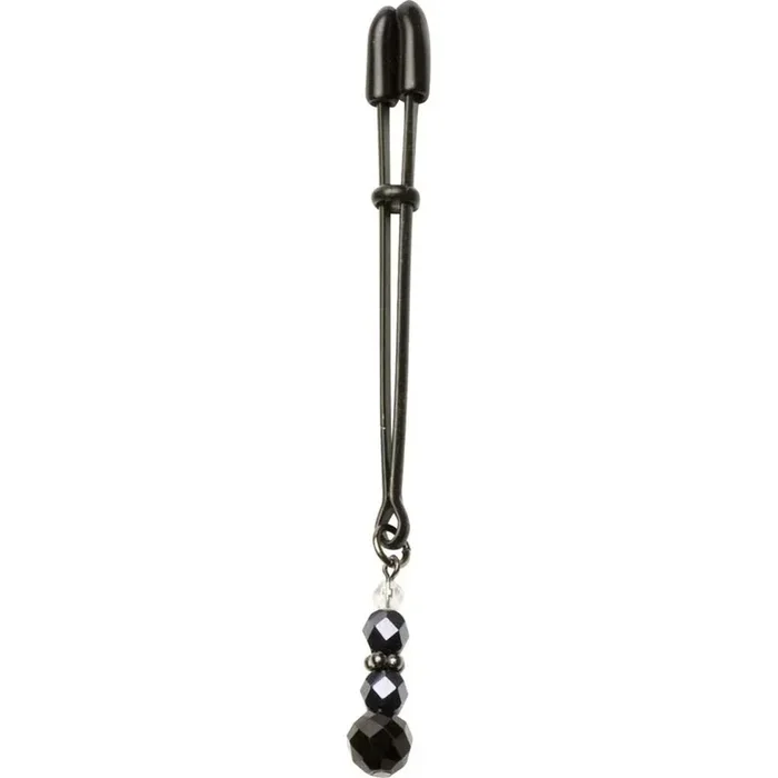 Spartacus Black Beaded Tweezer Clit Clamp