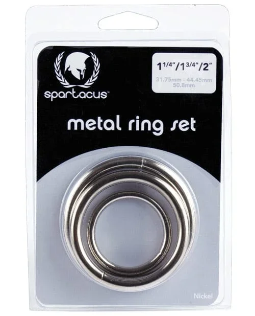 Spartacus Metal Ring Set – Pack Of 3