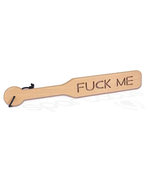 Spartacus Zelkova Wood Paddle – 37.5 Cm Fuck Me