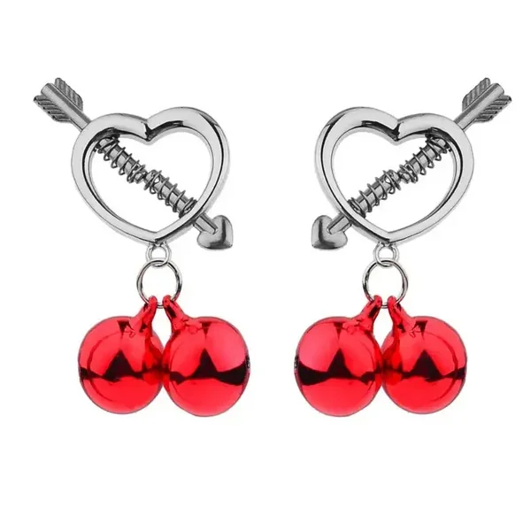 Sping Nipple Clamps, Adult Unisex BDSM Sex Toys