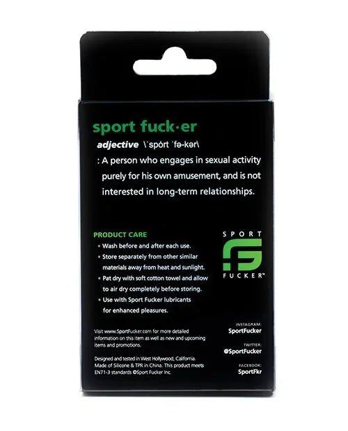 Sport Fucker Chubby Cockring – Clear