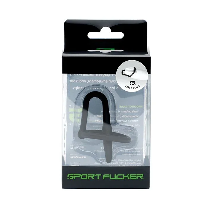 Sport Fucker Cock Plug – Black