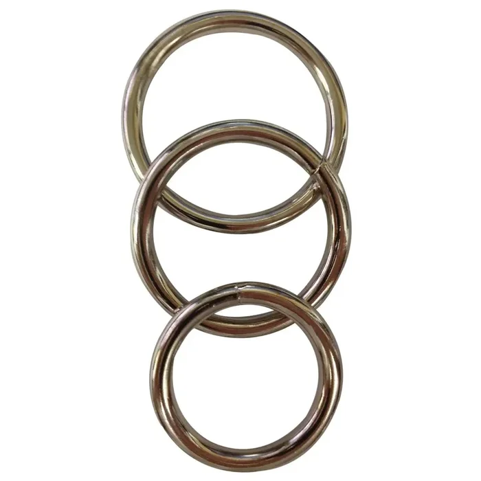 Sportsheets Metal O Ring – Pack Of 3