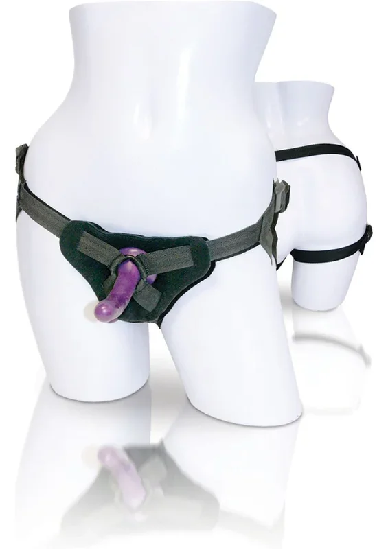 SportSheets New Comer’s Strap-On Harness Kit with Slim Dildo