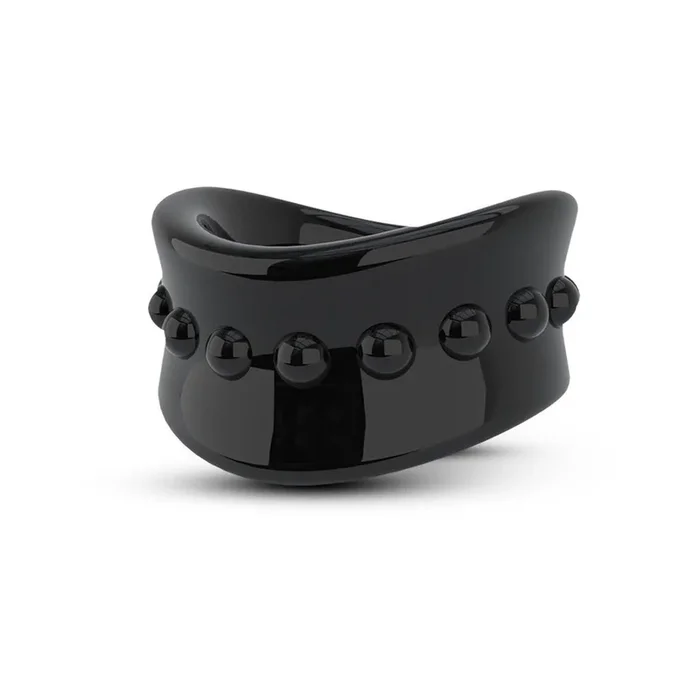 Stay Hard – Beef Ball Stretcher X Long – 1.5 Inch Diameter – Black