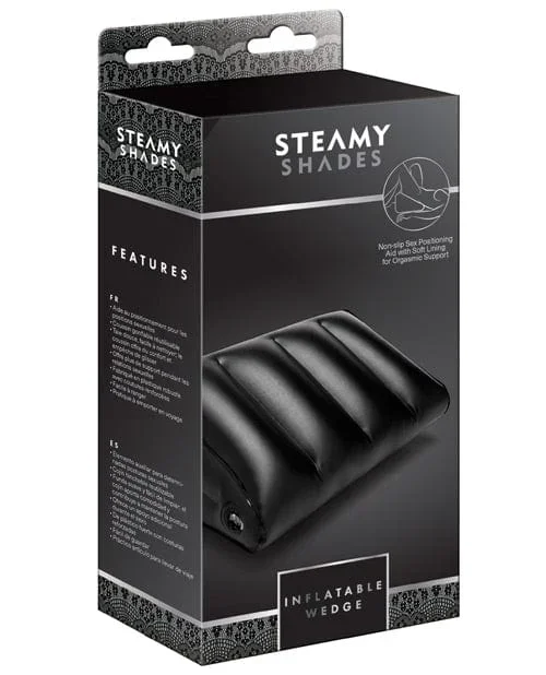 Steamy Shades Inflatable Wedge – Black