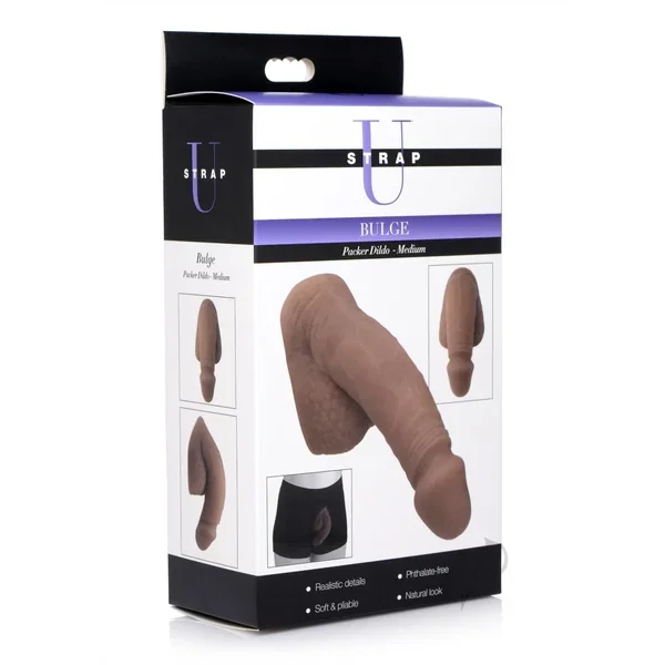 Strap U Bulge Packer Dildo Medium