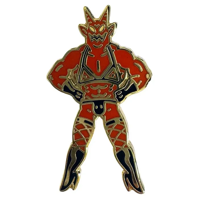 Strike Gently Co Sexy Devil Enamel Pin