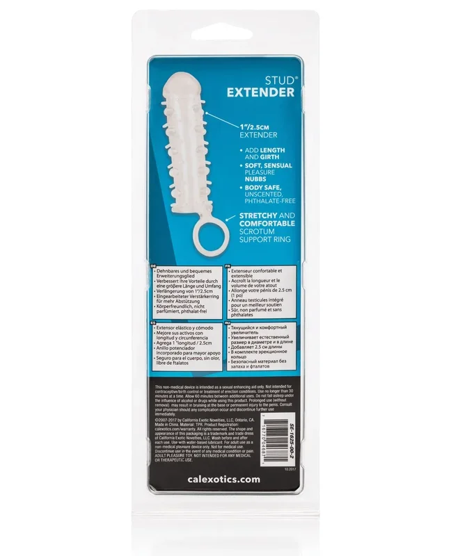 Stud Extender – Clear
