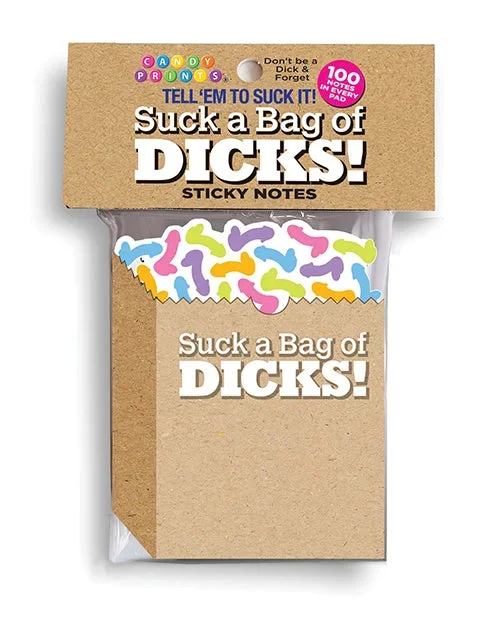Suck A Bag of Dicks Sticky Notes – 100 Notes Per Pad