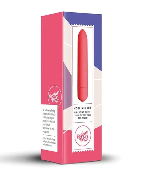 Sugarboo Coral Crush Vibrating Bullet – Coral