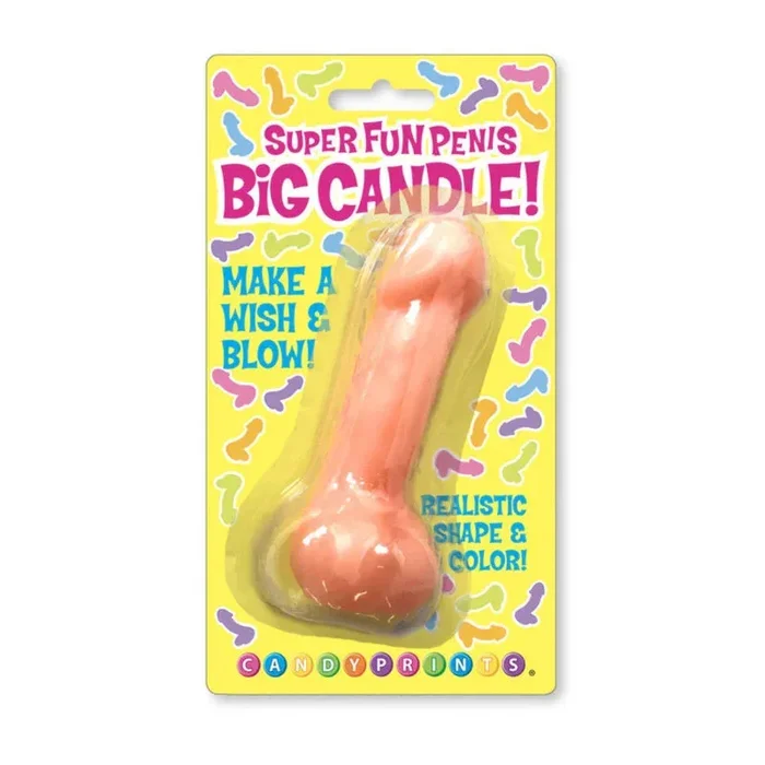 Super Fun Big Penis Candle – Pink