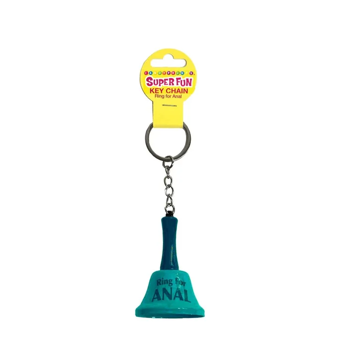 Super Fun Key Chain – Ring For Anal – Novelty Bell Keychain