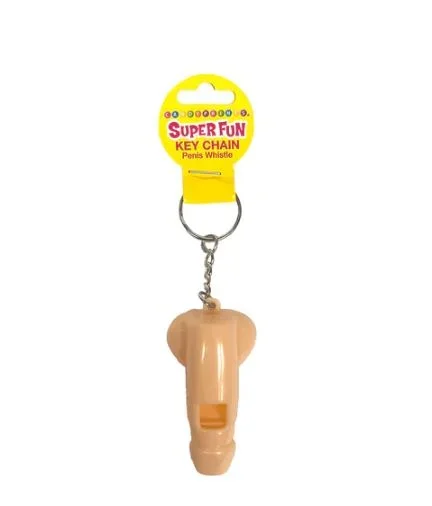 Super fun key chain penis whistle