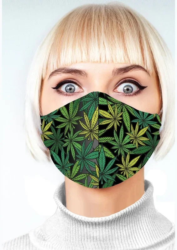 Super Fun Pot Leaf Mask