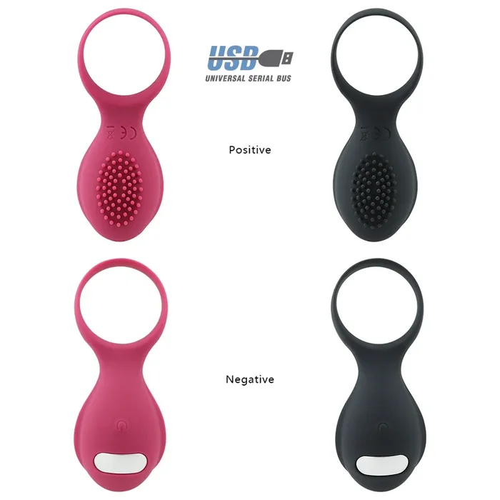 Svakom Tyler Couple Vibrating Cock Ring Black