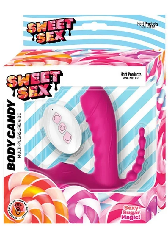 Sweet Sex Body Candy Silicone Rechargeable Stimulator