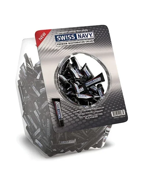 Swiss Navy Premium Masturbation Cream – 10 Ml Bowl Of 100