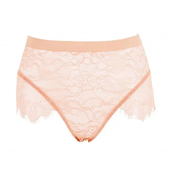 Tallie High Waist Brief – Rose Dust –