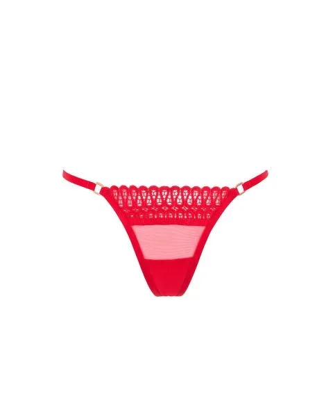 Tallulah Thong – Tomato Red –