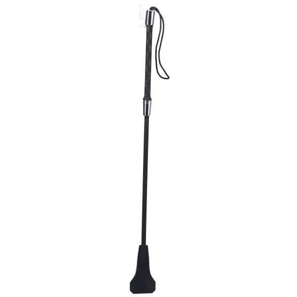 Tantus Confess Crop Whip – Black