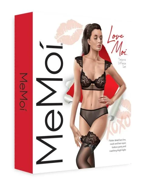 Tatjana Three Piece Set – Black –