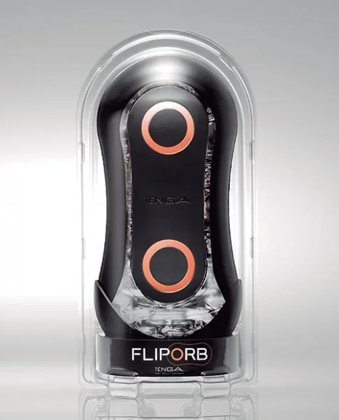Tenga Flip Orb Strong – Orange Crash