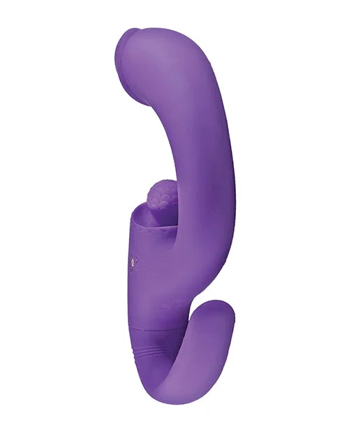 The Beat Dual Pleasure G-Spot Vibrator – Purple